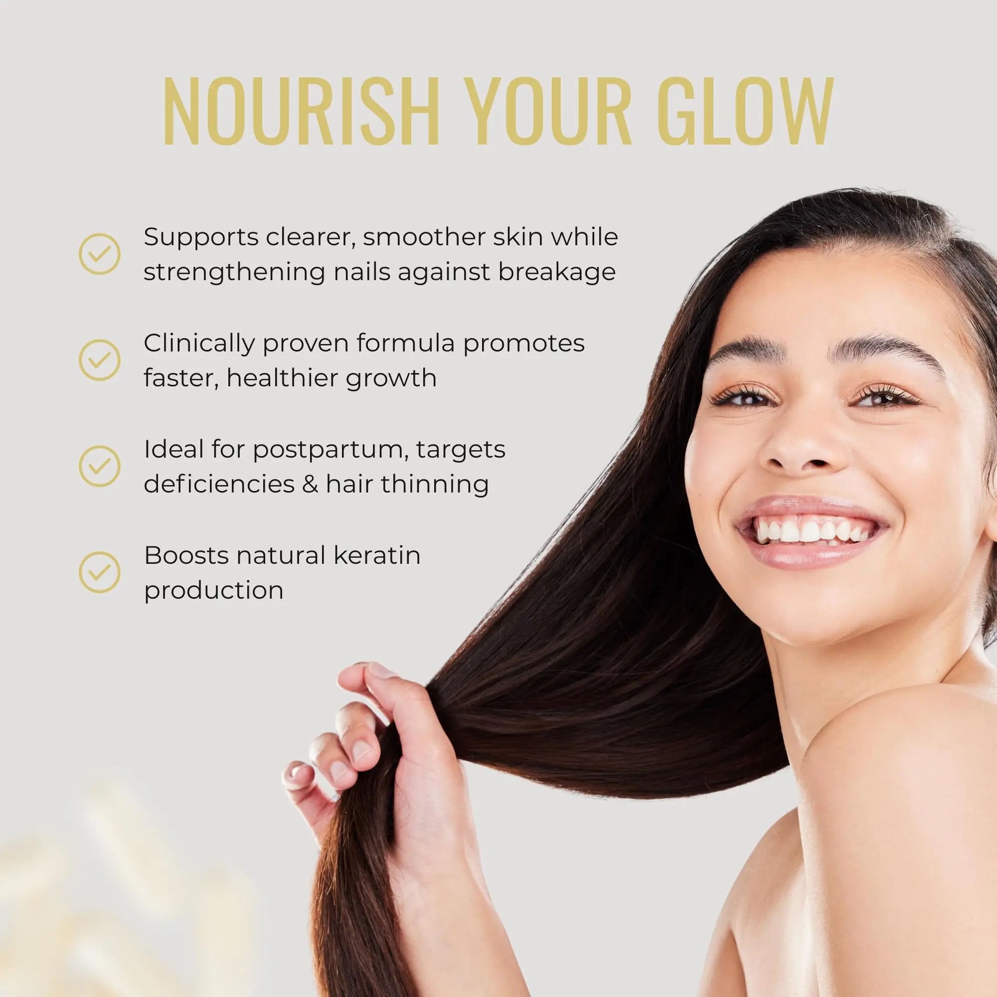 Biotin 10.000mcg | Hair, Nails & Skin Capsules | Pure, Organic, Vegan, 60 Capsules | No Added Fillers Binders Or Artificial Ingedients Nutrition Kings