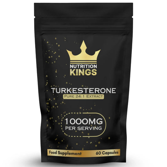 Nutrition Kings Turkesterone Pure 24:1 Extract, 1000mg, 60 Capsules, Food Supplement, Made in UK Nutrition Kings
